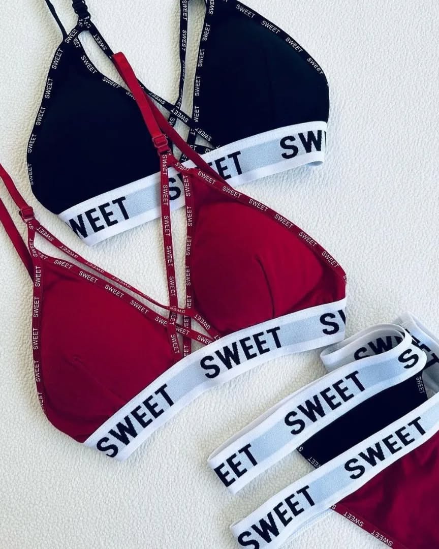 ست نیمتنه و شورت دخترانه هارنس دار sweet