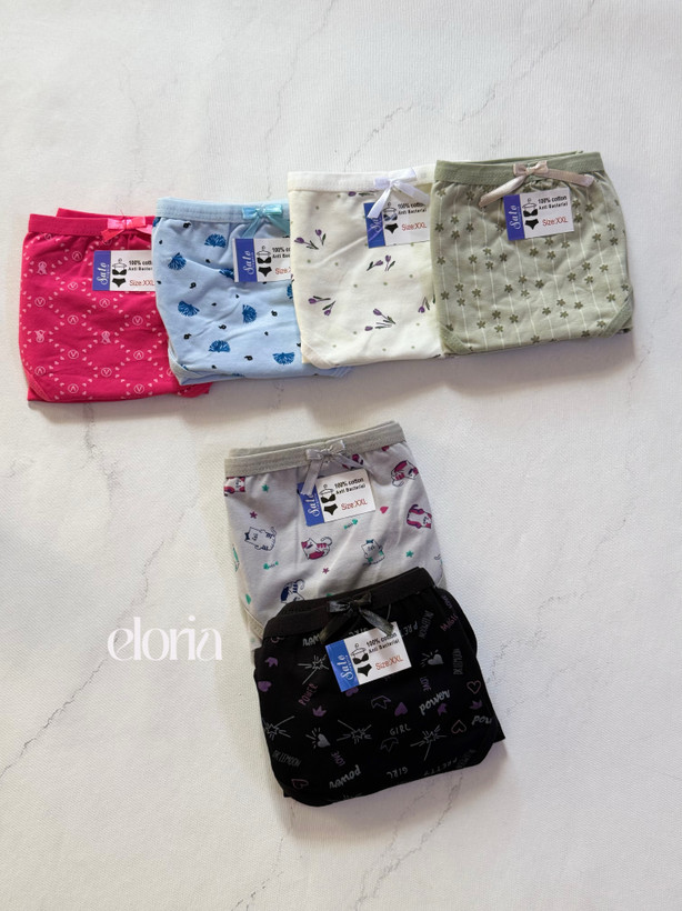 شورت نخ پنبه سوپر چاپی کتابی