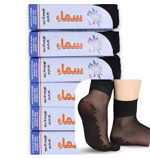 جوراب پارازین دو ربع ۱/۲۰ کفه دار سماء