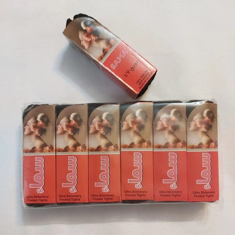 جوراب پارازین دو ربع ۱/۷۰ سماء مشکی